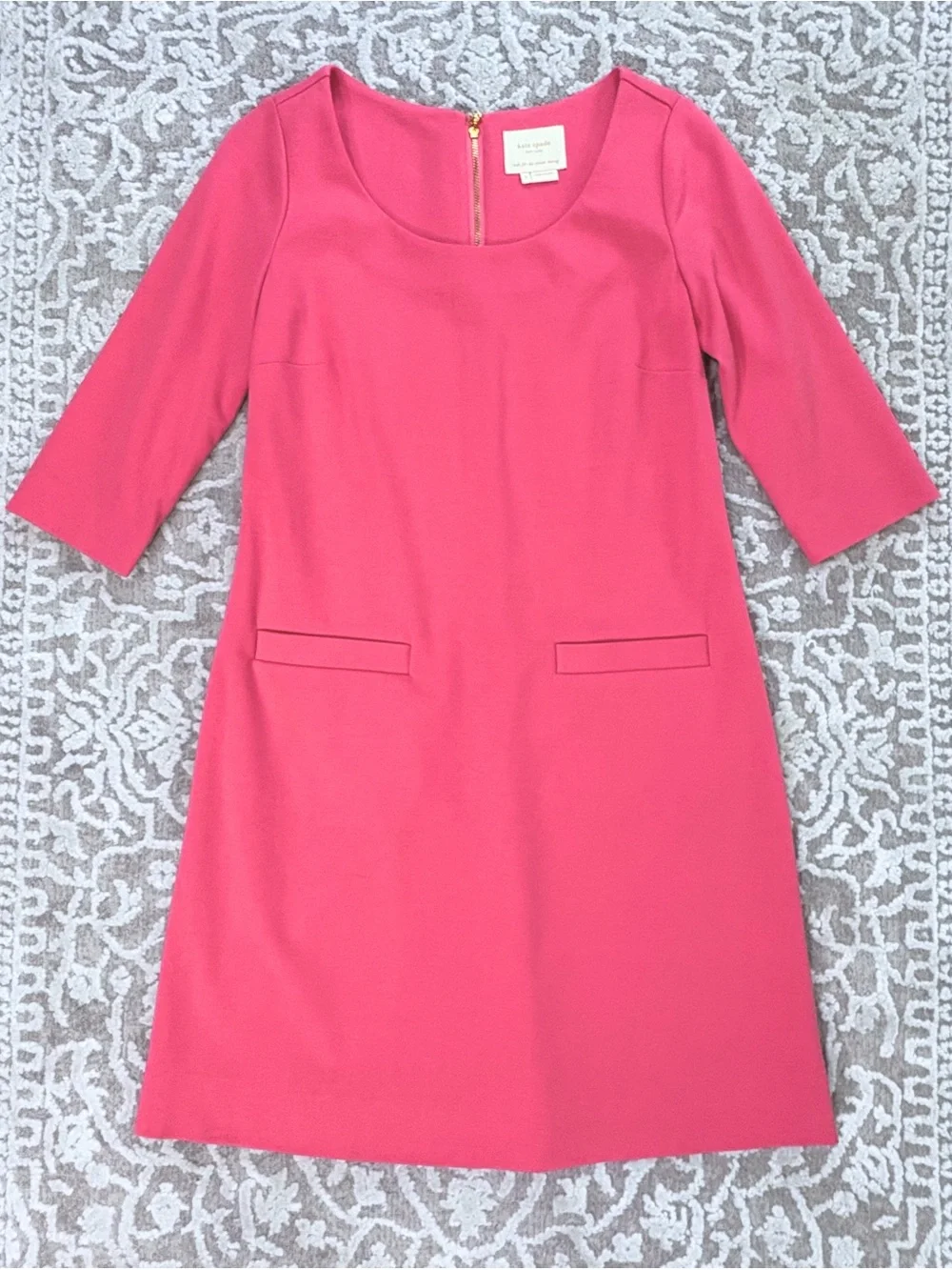 Kate Spade Scoop Neck Shift Dress